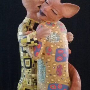 Gustav Klimt as a Cat