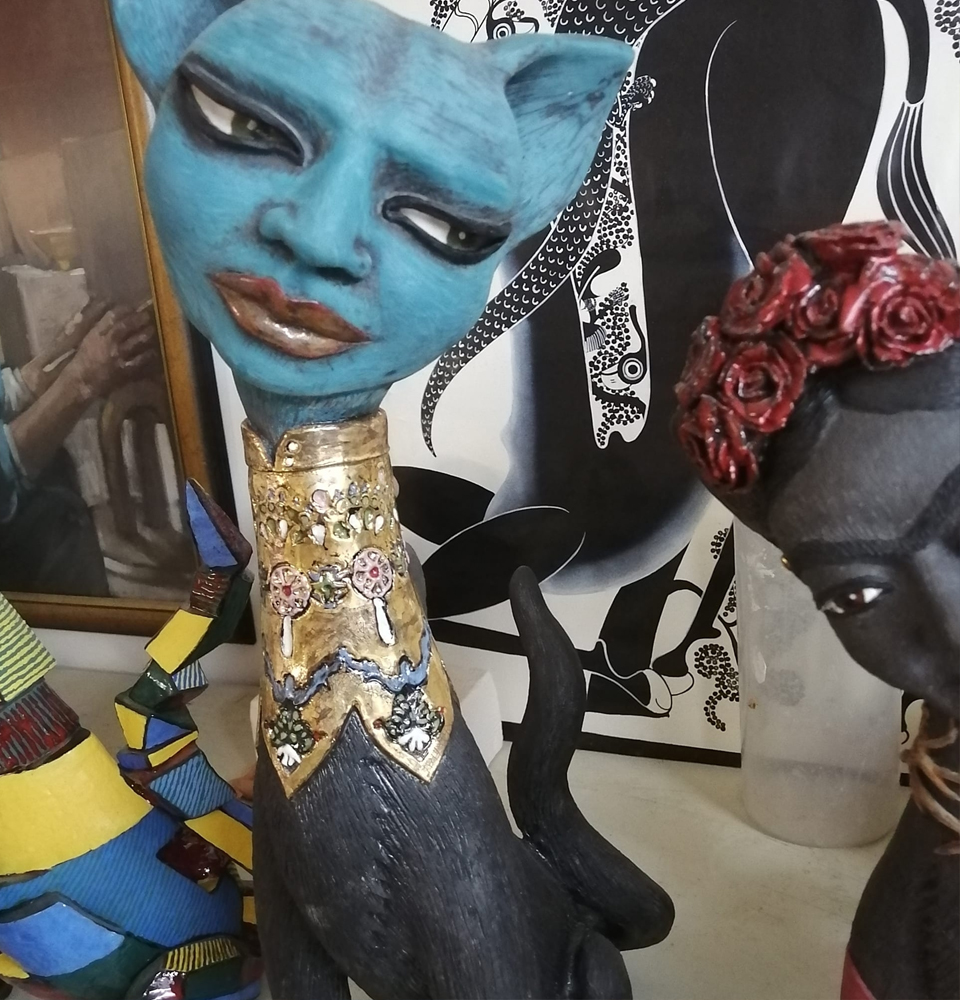guy walter ceramic clay sculptures for sale south africa